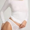 Lounge Negative Underwear | Whipped Long Sleeve White