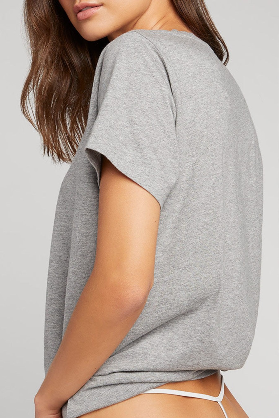 Lounge Negative Underwear | Uniform Crew Tee Heather Grey