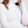 Lounge Negative Underwear | Whipped Turtleneck White