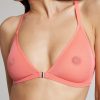 Bras Negative Underwear | Sieve Racerback Bra Coral