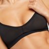 Bras Negative Underwear | Sieve Non-Wire Bra Black