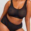 Bras Negative Underwear | Sieve Bra Top Black