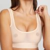 Bras Negative Underwear | Sieve Bra Top Peach