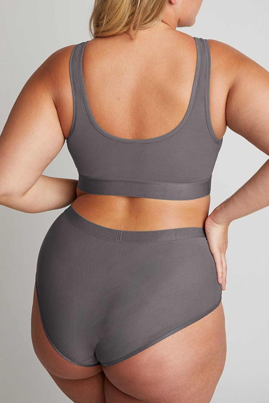 Bras Negative Underwear | Sieve Bra Top Graphite