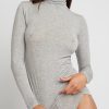 Whipped Negative Underwear | Whipped Turtleneck Heather Grey