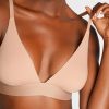 Bras Negative Underwear | Cotton Triangle Bra Buff