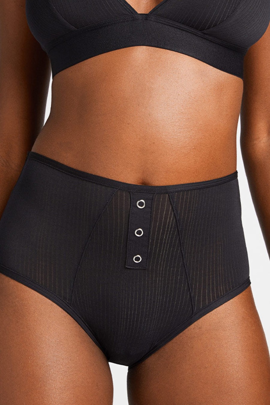 Whipped Negative Underwear | Whipped High Rise Black