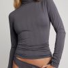 Whipped Negative Underwear | Whipped Turtleneck Graphite