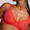 Bras Negative Underwear | Sieve Non-Wire Bra Cherry