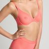 Bras Negative Underwear | Sieve Demi Bra Coral