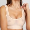 Bras Negative Underwear | Sieve Bra Top Peach