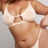 Bras Negative Underwear | Sieve Cutout Bra Peach