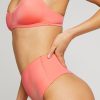 Underwear Negative Underwear | Glace High-Waist Thong Coral