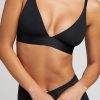 Bras Negative Underwear | Cotton Triangle Bra Black