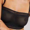 Bras Negative Underwear | Sieve Trim Bralette Black