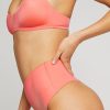 Underwear Negative Underwear | Glace High-Waist Thong Coral