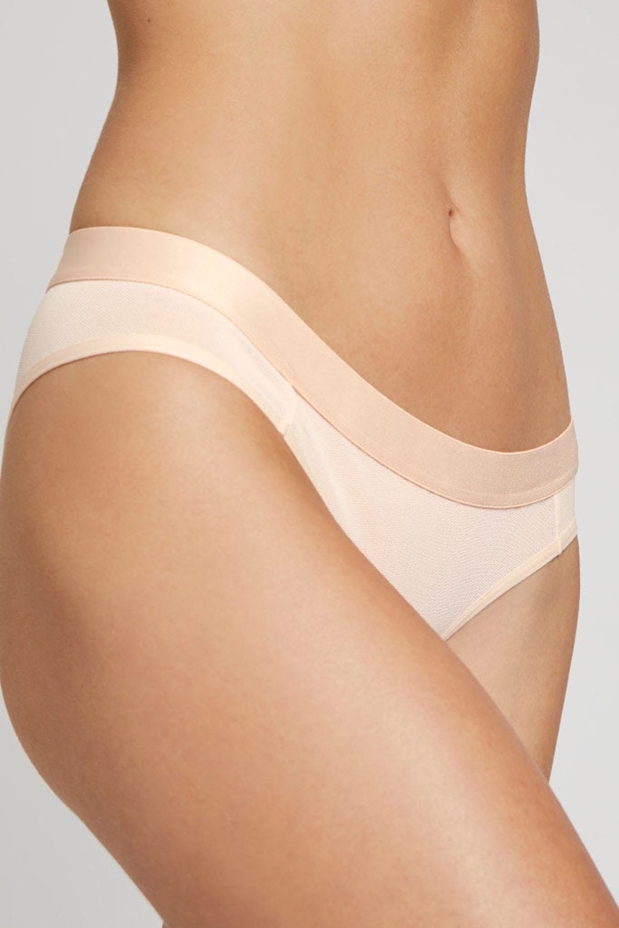 Underwear Negative Underwear | Sieve Brief Peach