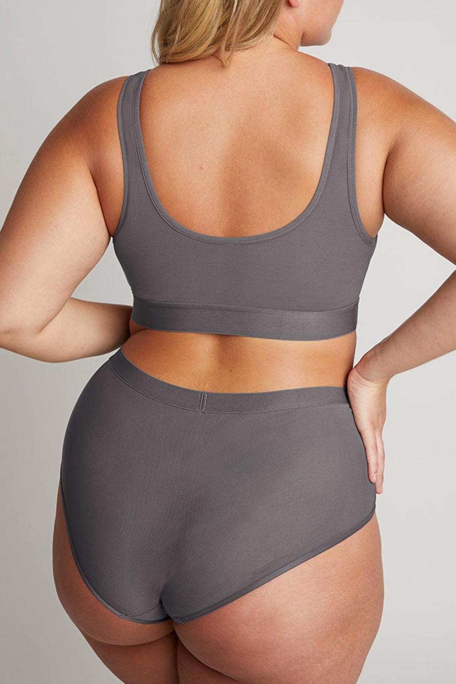 Bras Negative Underwear | Sieve Bra Top Graphite