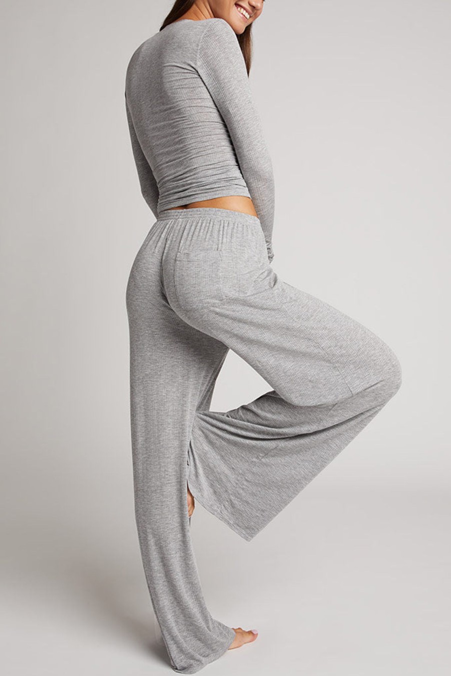 Whipped Negative Underwear | Whipped Track Pant Heather Grey