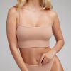 Bras Negative Underwear | Cotton Bralette Buff